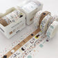 5-pack mönstrad scrapbooking tejp