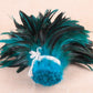 100pcs Two colored rooster feathers