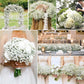 Blombukett fake Gypsophila blommor