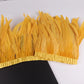 10 meters rooster feathers on ribbon