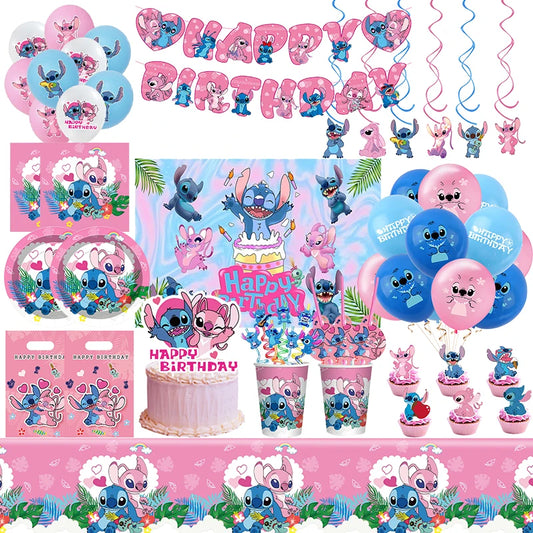 Party kit med Disney Stitch