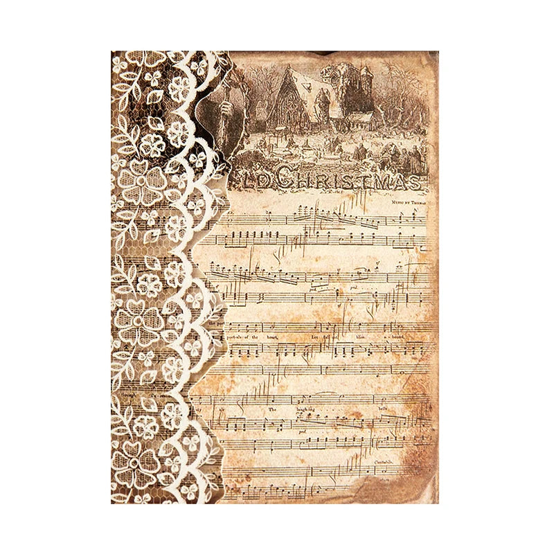 50st vintage scrapbooking papper