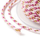 Striped cotton string