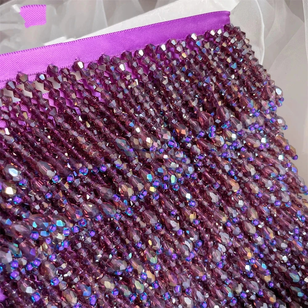 Tassels with beads 