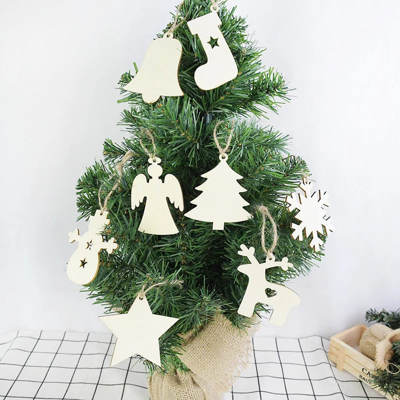 trä pyssel jul motiv
