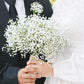 Blombukett fake Gypsophila blommor