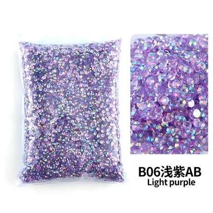 Storpack resin strass stenar Lila