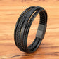 Armband flera Läder snöre