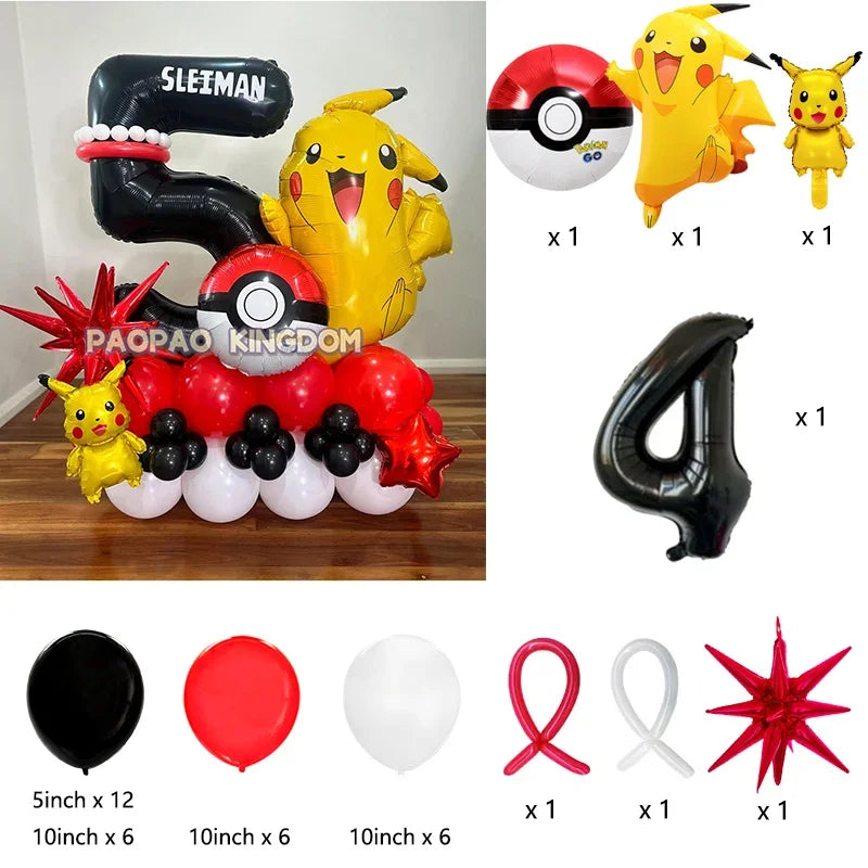 Ballong kit med Pokémon