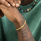 Armband för men med curb kedja 18k guld