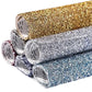 24x20cm sheet of rhinestone tape with triangular rhinestones