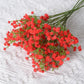 Blombukett fake Gypsophila blommor