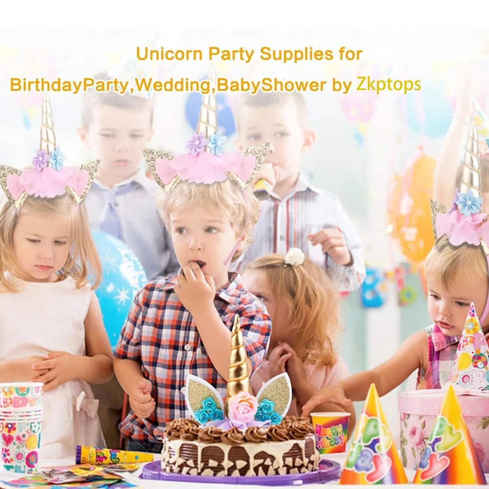 Dekoration tårta unicorn