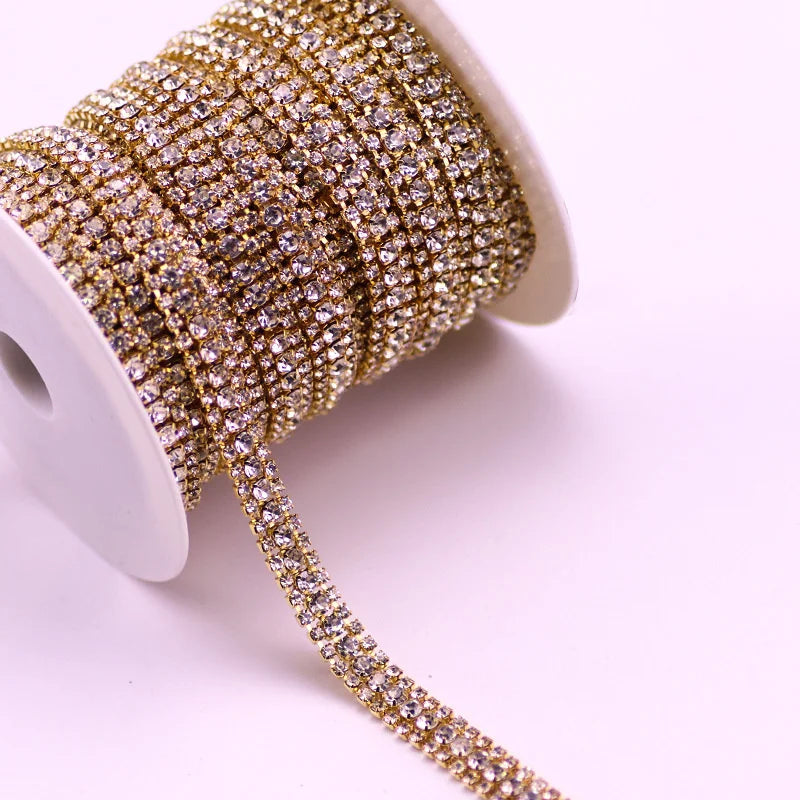 Bredare strass kedja