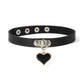 Halsband i Goth/punk stil