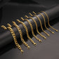 Armband 3-10mm Curb  och Figaro kedja
