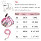 Dog harness/vest in different patterns 