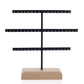 Jewelry stand in metal with 3 tiers earrings