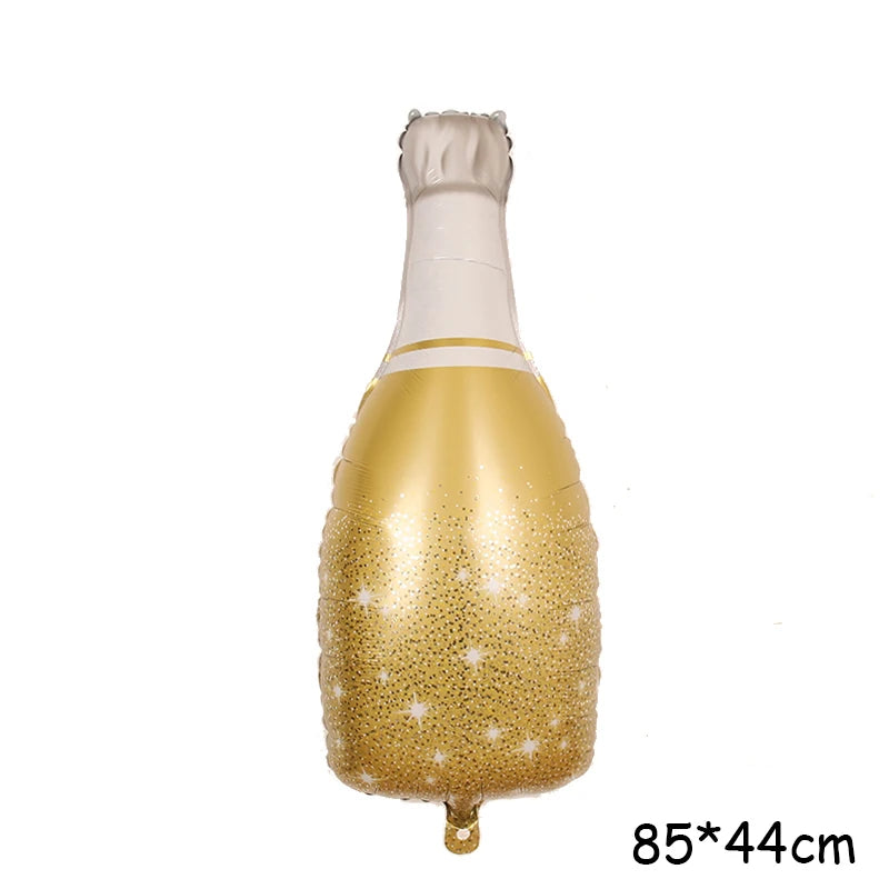 Stora Ballonger champagne flaskor