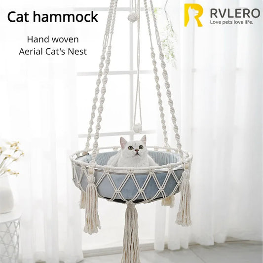 Djur hammock med Makramé snörning