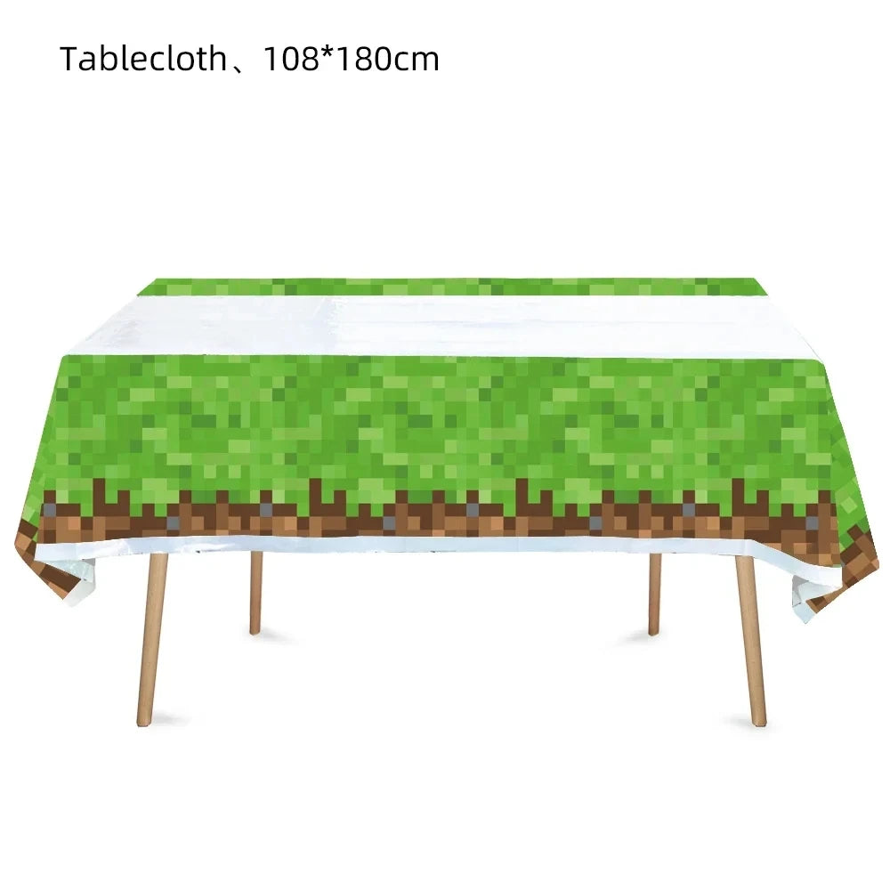 Kalas dekoration med Minecraft