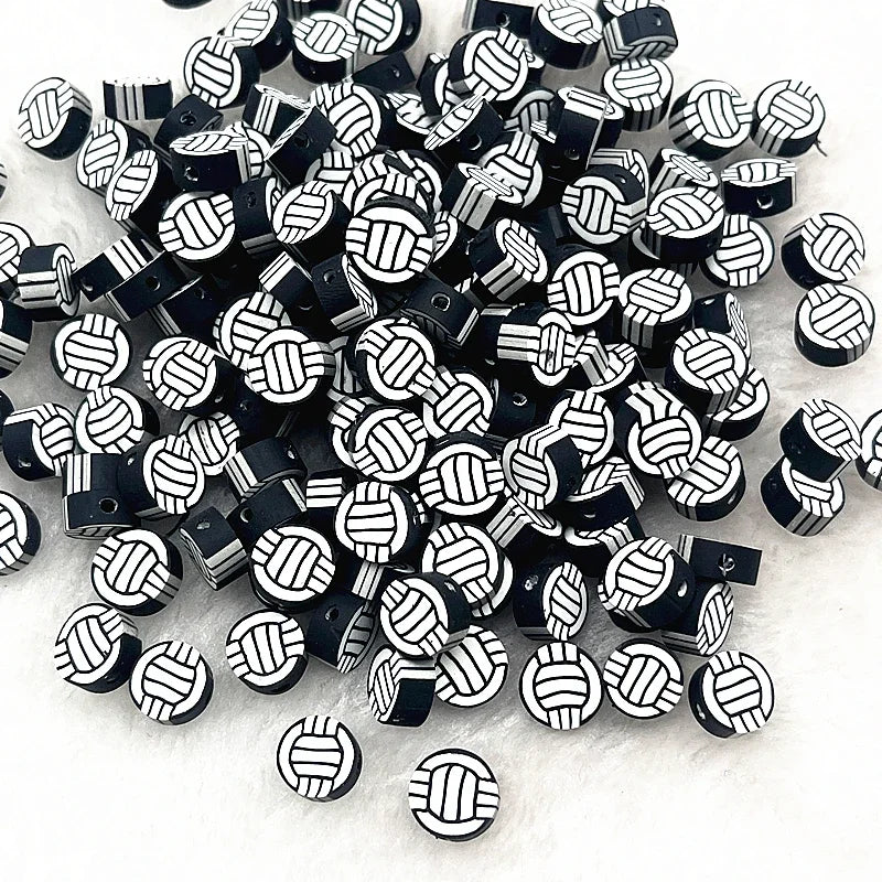 Pärlor polymer lera Bollar
