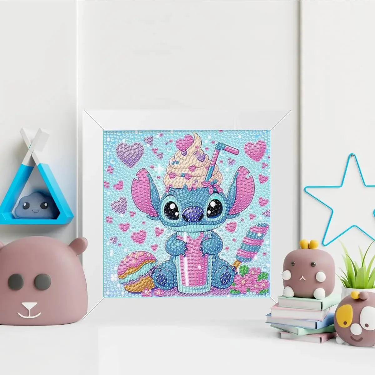 Diamant målning barn Disney Stitch