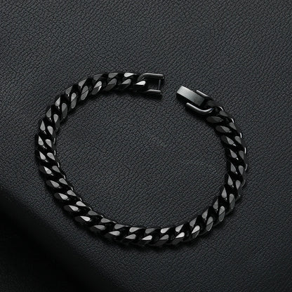 Armband med kedja och snap lock lås