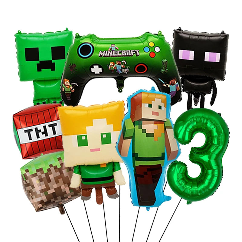 Kalas dekoration med Minecraft