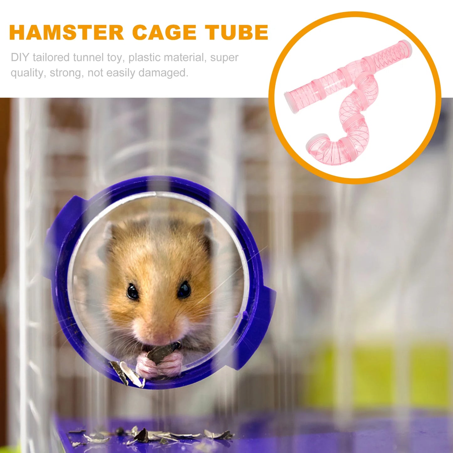 Tunnlar/Rör för hamster Smådjur