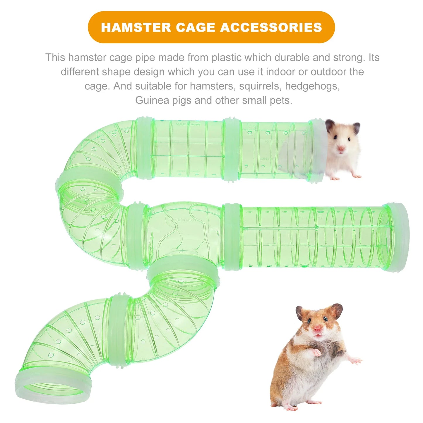 Tunnlar/Rör för hamster Smådjur