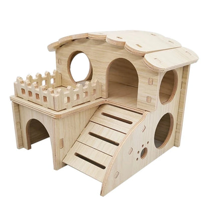 Hamster hus trä