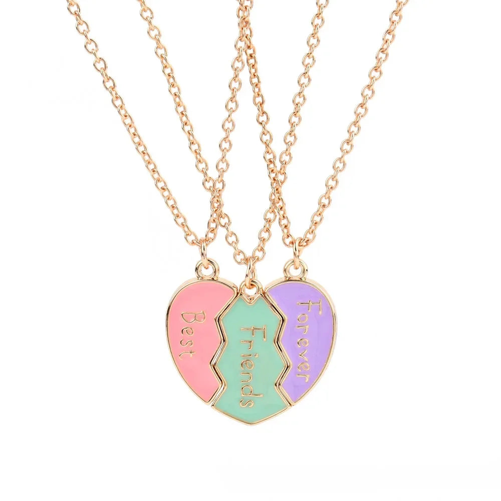 3-set med best friend halsband