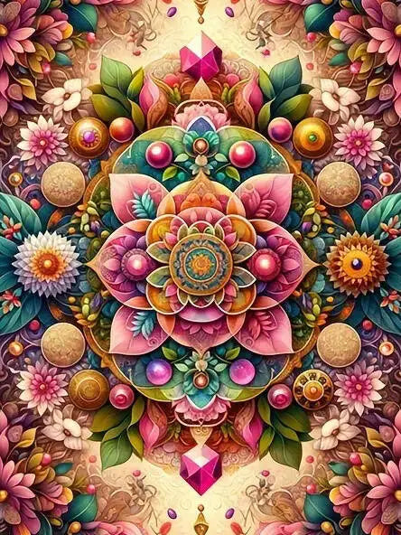 Diamant målning Mandala
