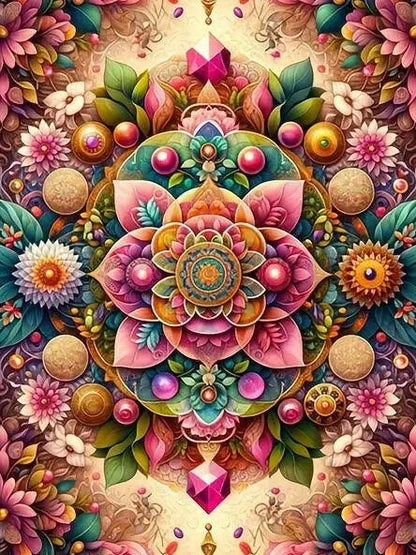 Diamant målning Mandala
