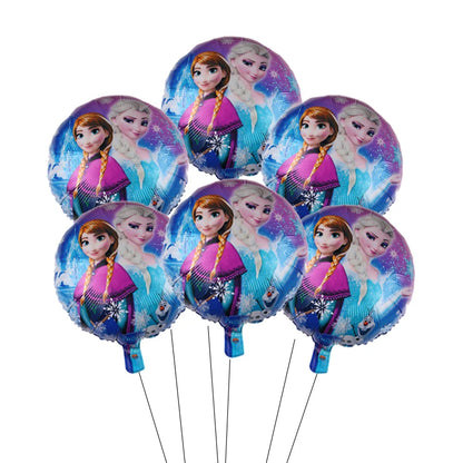 6st set Ballonger med Frost