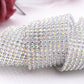 Strassband med glas stenar