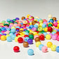 Acrylic beads small round mix