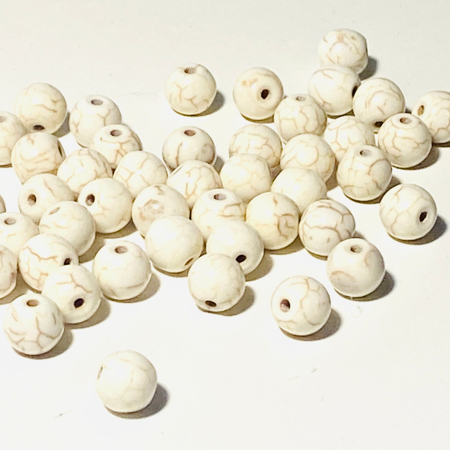 Gemstone beads Magnesite 8mm