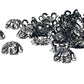 Pärlhattar filigran Gunmetal