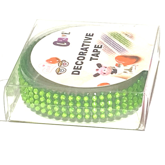 Hobby Rhinestone Tape Green