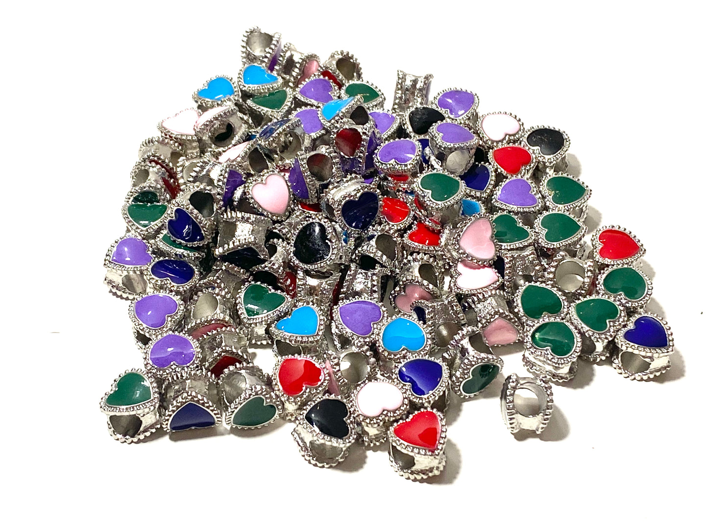 European beads - Hearts