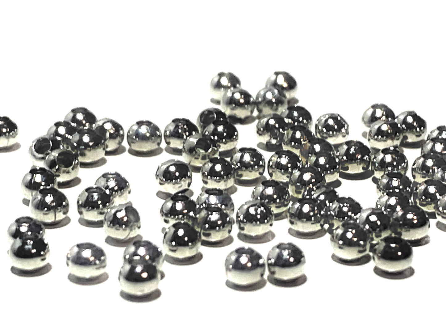 beads silver 2mm